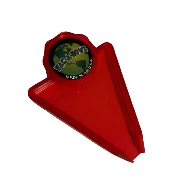 Pac-A-Bowl Transparent RED 5"x7"